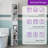 67.5" Tall Bathroom Narrow Storage Cabinet, Slim Linen Cabinet