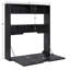 Bureau flottant en bois massif Aerick-1873200422