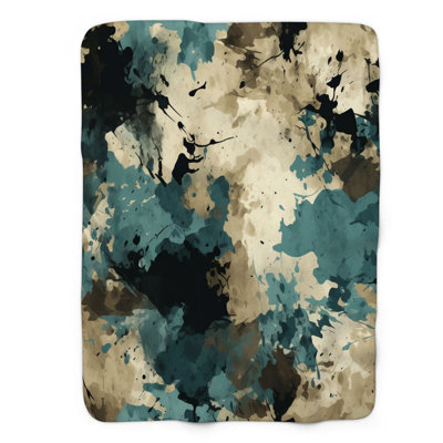 Jungle Camo - 1 Piece Premium Blanket