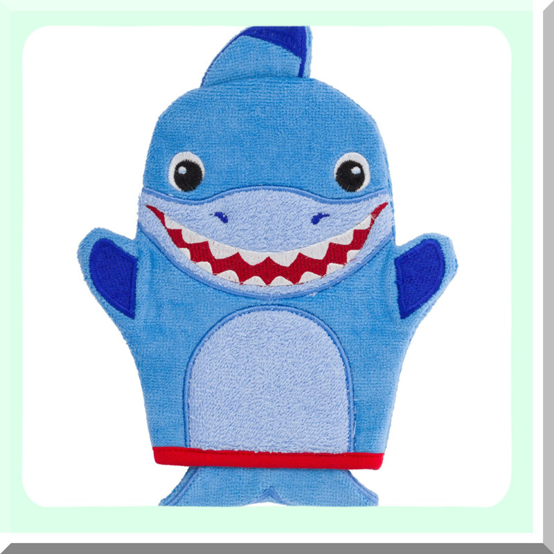 Shark Splash Kids Bath Mitts