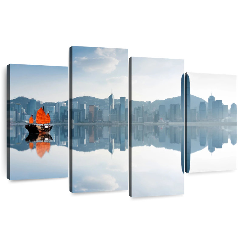 Nicci Chinese Junk, 27" H x 43" W