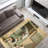 Stylish Soft Non Woven Printed Rug with Eye-Catching Geometric Design for Enhancing the Beauty of Your Living Space or Bedroom-114329331