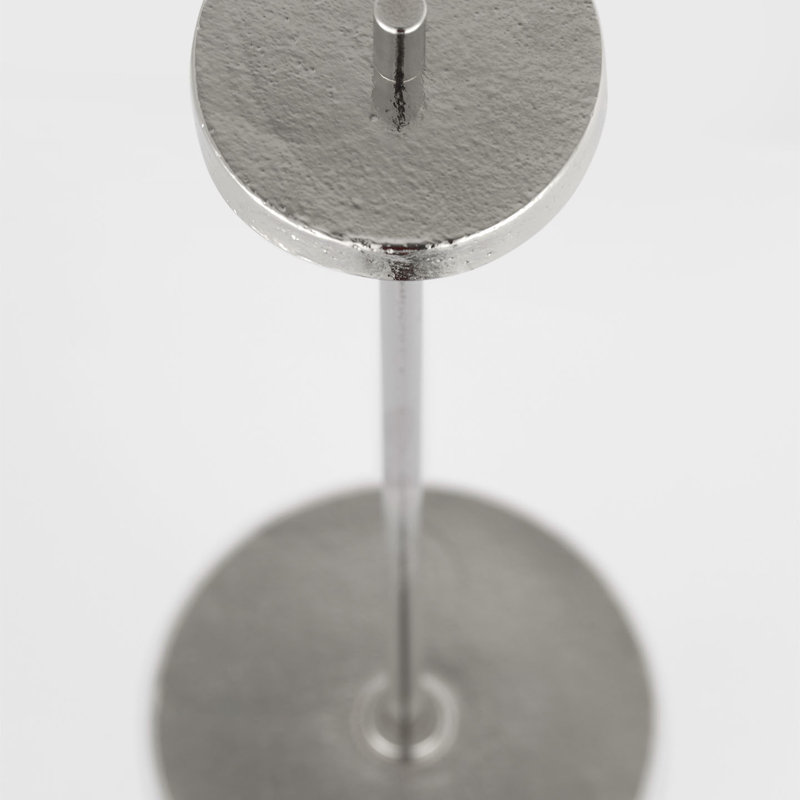 Kelly Wearstler Sene Rechargeable Table Lamp, 23" H x 5" W x 5" D, Silver, 1.6 W