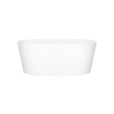 Ios 59.5" x 31.625" Freestanding Soaking Bathtub