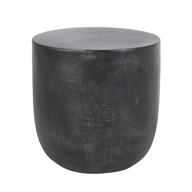 Table d'appoint d'extérieur en béton léger