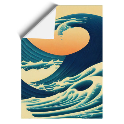 Traditional Japanese Wave No.6 - Wall Art