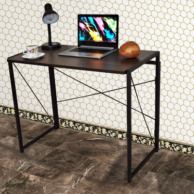 Danyaal Foldable Steel Writing Desk and Computer Desk