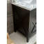 Base de meuble-lavabo simple 35,06 po seulement en gris-88802353