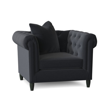 Caspar Upholstered Chesterfield Chair