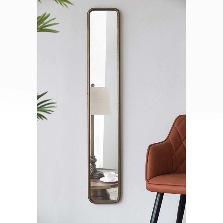 Vanhook Rounded Corner Slim Profile Full Length Mirror