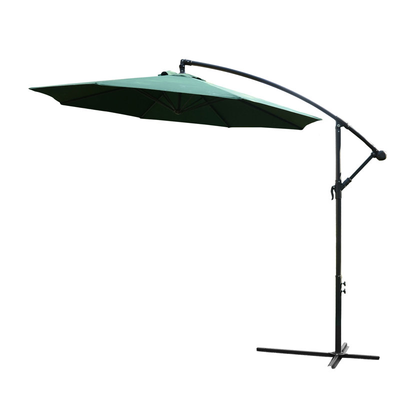 Amazonia 295cm Cantilever Parasol, Green