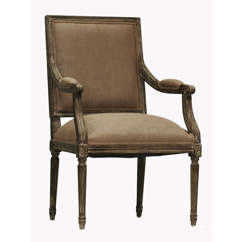Fauteuil Bodil, Cuivre, Chêne anthracite chaulé