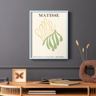Matisse CDL XXXV, reproduction encadrée - bois massif