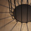 Mealla 27cm Integrated LED Cylinder Lantern