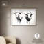 «Bovine I Shadowbox», reproduction d'art de ferme par Art Remedy-115124191-115124189