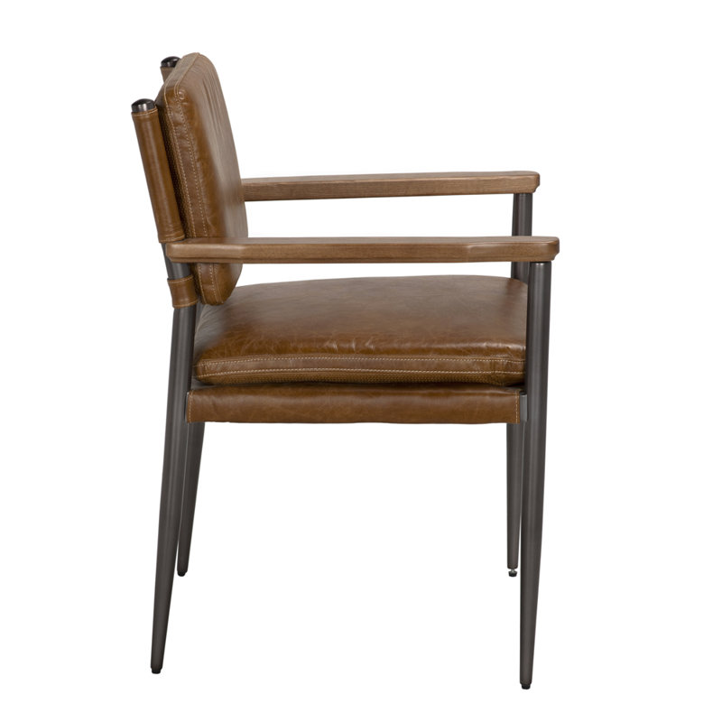 Wooster Leather Arm Chair