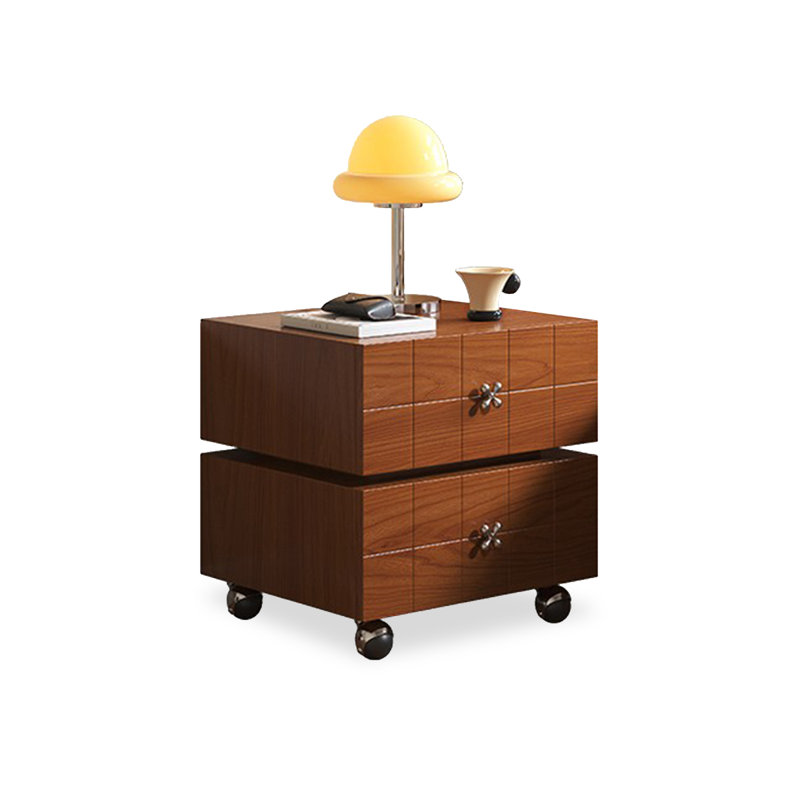 Table de bout Modern, Brun noisette