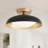 3000K/4000K/6000K Classic Design Semi-Flush Mount Light