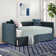Dmitry Upholstered Daybed with Drawers