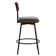 Putney Swivel Upholstered Counter Stool with Metal Frame