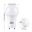 Ampoule DEL à intensité variable GU24, 60 W, 2 ampoules équivalentes, blanc chaud 3000 K