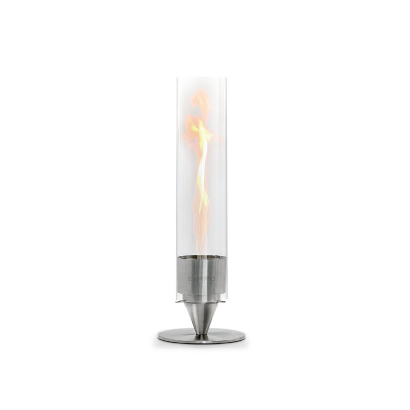 Boyde Bio-Ethanol Outdoor Tabletop Fireplace, 61cm H x 21cm W x 21cm D