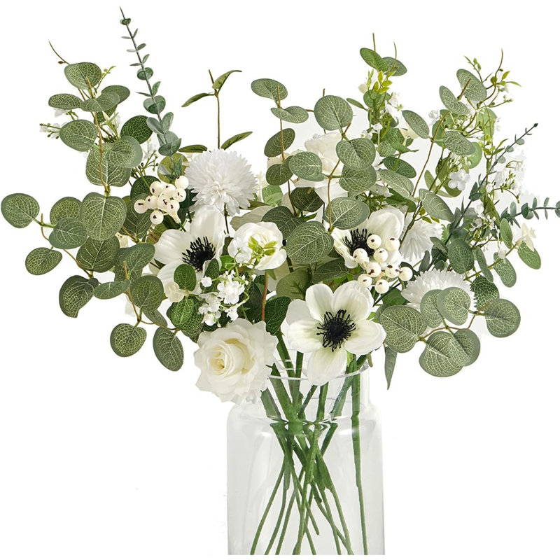 Bouquets de fleurs artificielles, soie artificielle ...