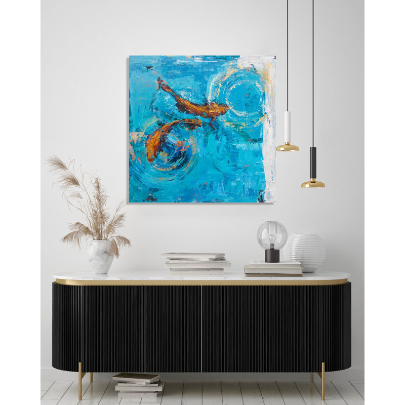 Good Fortune III By John Beard - Gallery Wrapped Canvas Print, 32" H x 32" W x 3" D
