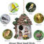 Maison d'oiseaux d'extérieur en résine.