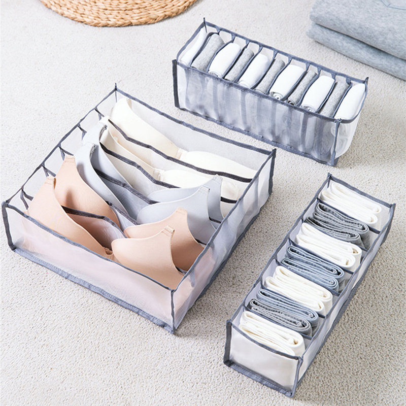 3 Piece Fabric Basket Set