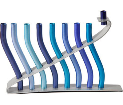 Anodized Sticks Menorah