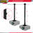 ProMounts Premium Universal Extended Overhead Ceiling Projector Mount, Supports up to 22lbs