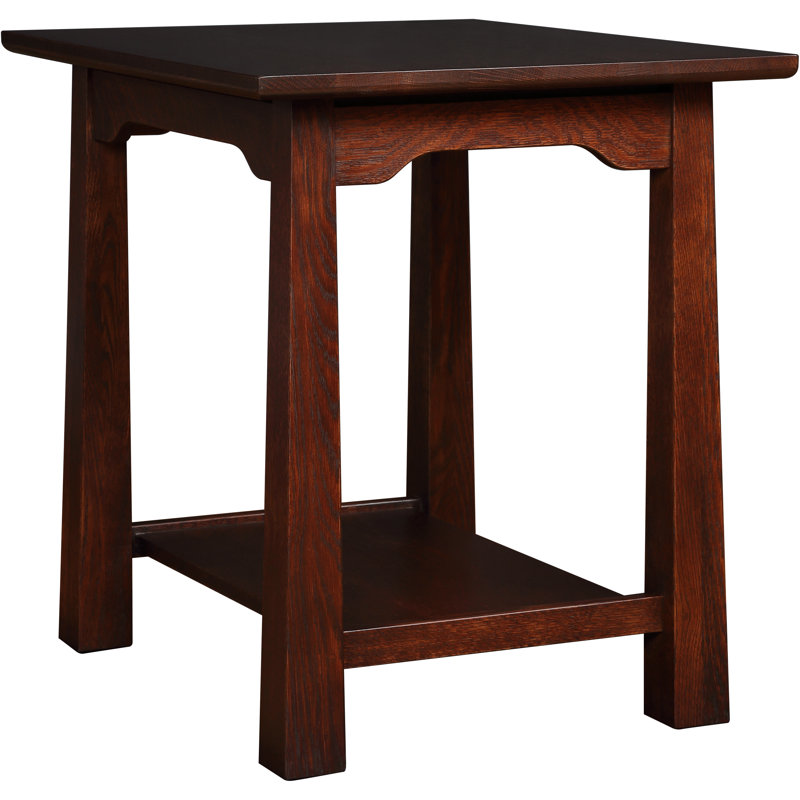 Park Slope Solid Wood End Table, Centennial