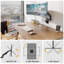 Support mural robuste pour moniteur simple jusqu'à 49 po Ultrawide