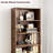 Tall Bookcase, Wooden 6 Shelf Bookshelves-1117535489