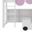 Structure de lit en mezzanine avec tente-930137513-930137517