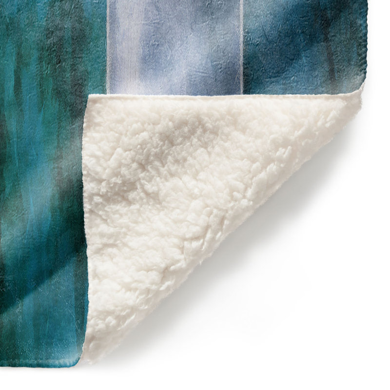 Hand Woven Throw Blanket, 51" x 60"