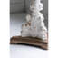 Table d'appoint ronde antique blanche-1853941204