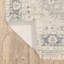 Tapis oriental beige / gris noué à la main Hadden-535703404