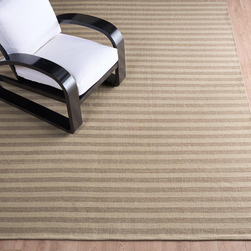 Ralph Lauren Canyon Stripe Wool Striped Rug, Rectangle 4' x 6'