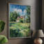 «LANDSCAPES Series XCVII», reproduction encadrée - bois massif-854562558