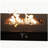 42'' Smoked Glass Metal Rectangular Pit