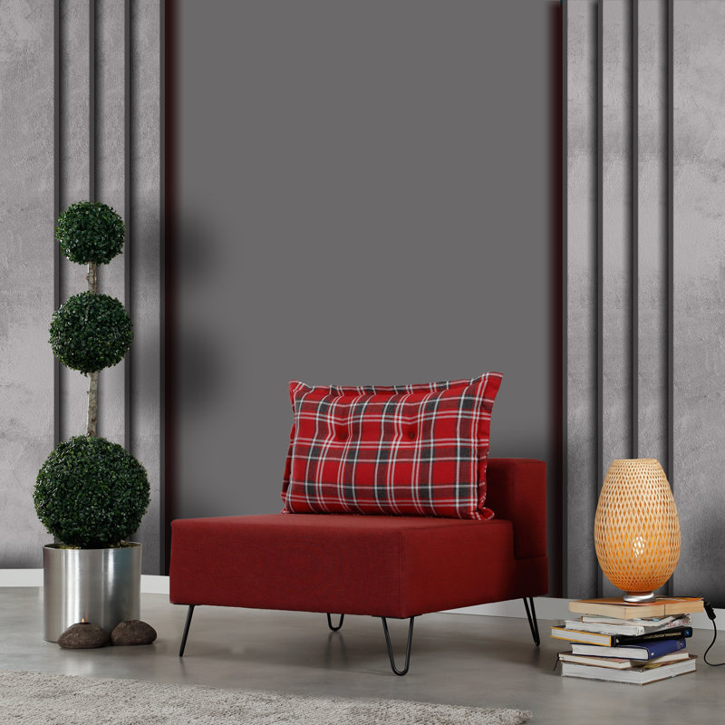 Fauteuil de chambre rembourré Aimi