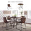 Chaise d'appoint rembourrée Ashtin-1046484396