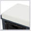 Banc de rangement avec panier en rotin classique amovible, banc d'entrée avec coussin amovible-1461740328