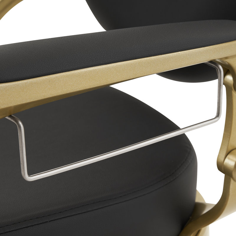 Fauteuil inclinable ergonomique pivotant de 27,2 po Huseyin