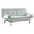 Kimpton White Upholstered Tufted Convertible Sofa Bed