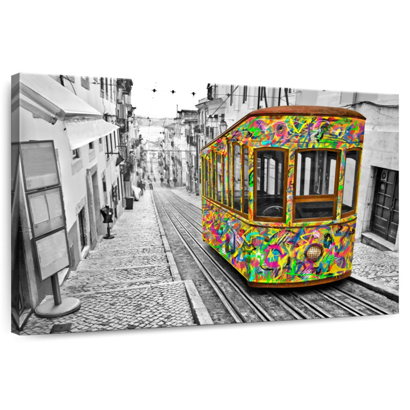Mehar Lisbon Tram, 24" H x 36" W