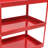 30.5" Heavy Duty Industrial Service Cart 3 Tier Rolling Tool Cart Steel Utility Cart-70672859