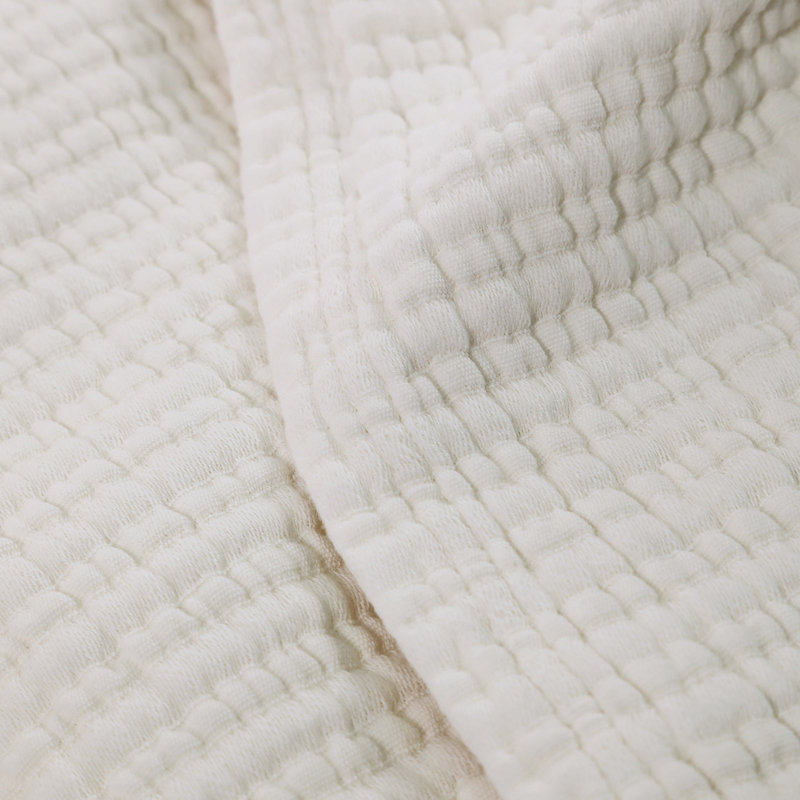  Taie décorative 100% coton Chatham, Standard, Crème, crème